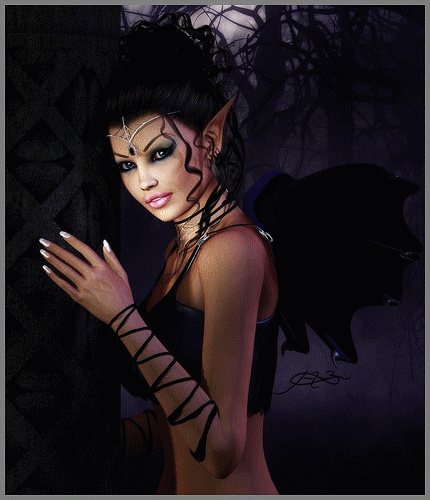 UN MONDE IRREEL ( ANGES ELFES)