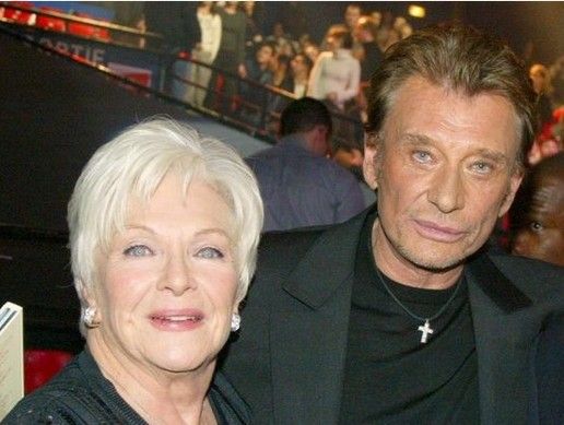 JOHNNY ALBUM PHOTOS avec LINE RENAUD